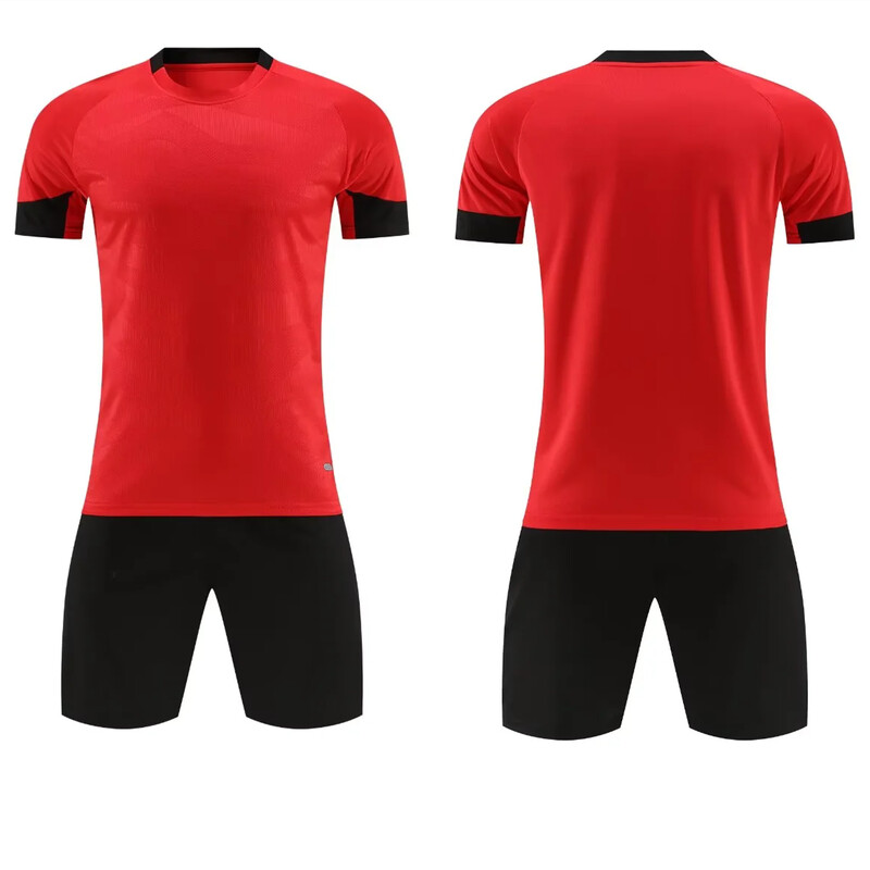 Bērnu sporta futbola komplekti Apģērbi Modes Dizains Futbols Pielāgots Sublimācijas Apdrukāts Futbola krekls