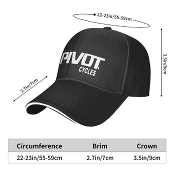 Pivot Cycles Mountain Bikes Hat Мъжка шапка Шапка за жени Бейзболна шапка Мъжка мъжка шапка Бейзболна шапка