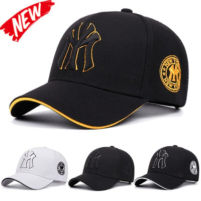 Moda MY Baseball Kape Kape za vanjske prilike Kape za zaštitu od sunca Šeširi Slovo Vez Muški Ženski Hip Hop Tide Snapback Šeširi Podesivi Kaubojski