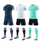 jauns 24 25 zēns meitene 9019 Fani Futbola krekls vīriešiem un bērniem mājās spēles futbols krekliņi komplekti ar īsām piedurknēm formas treniņu apģērbs