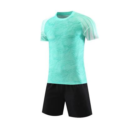 jauns 24 25 zēns meitene 9019 Fani Futbola krekls vīriešiem un bērniem mājās spēles futbols krekliņi komplekti ar īsām piedurknēm formas treniņu apģērbs