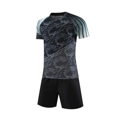 jauns 24 25 zēns meitene 9019 Fani Futbola krekls vīriešiem un bērniem mājās spēles futbols krekliņi komplekti ar īsām piedurknēm formas treniņu apģērbs