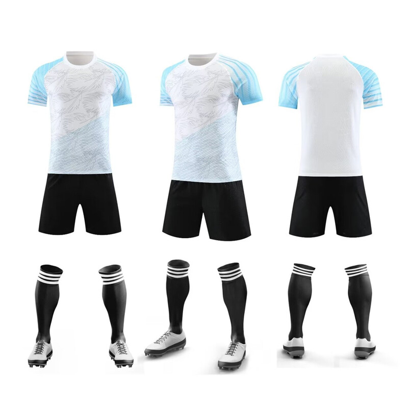 jauns 24 25 zēns meitene 9019 Fani Futbola krekls vīriešiem un bērniem mājās spēles futbols krekliņi komplekti ar īsām piedurknēm formas treniņu apģērbs