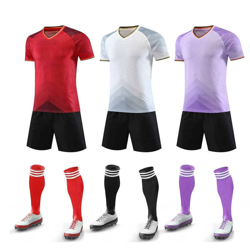 JAUNUMS 24/25 zēns meitene 9021 Fani Futbola krekls vīriešiem un bērniem mājās spēles futbols krekliņi komplekti ar īsām piedurknēm formas treniņu apģērbs