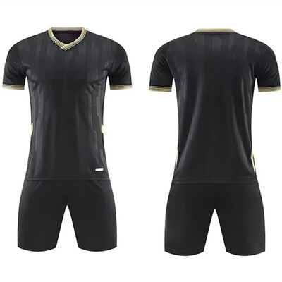 Taizemes kvalitātes komandas bērnu futbola treniņu formastērps Lēti futbola komplekti Tukšs sporta futbola tērps pielāgots futbola krekls