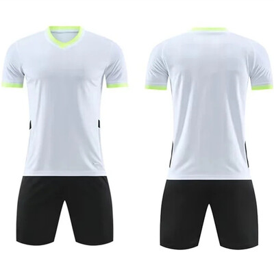 Taizemes kvalitātes komandas bērnu futbola treniņu formastērps Lēti futbola komplekti Tukšs sporta futbola tērps pielāgots futbola krekls