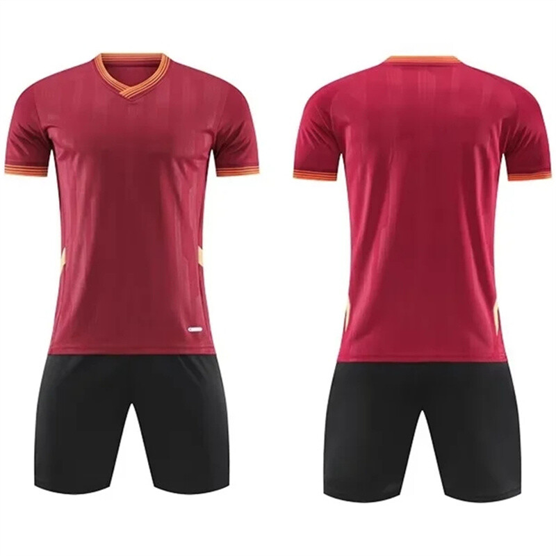 Taizemes kvalitātes komandas bērnu futbola treniņu formastērps Lēti futbola komplekti Tukšs sporta futbola tērps pielāgots futbola krekls