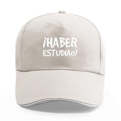 Изучихте бейзболна шапка Забавни испански поговорки Фраза Шапки за подаръци за мъже Унисекс Ежедневни шапки Y2k