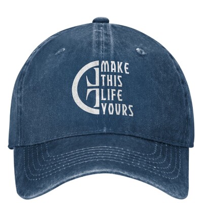 Take That This Live Tour 2024 This Life Make Yours Merchandise Bejzbol kape u uniseks stilu, kape od trapera, šešir