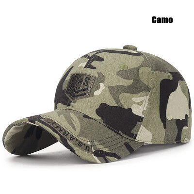 Nova proljetna i jesenska pamučna mekana kapa za slobodno vrijeme na otvorenom Višeslojna bejzbolka sa šilterom za sunce Kamuflažna kapa s pačjim kljunom