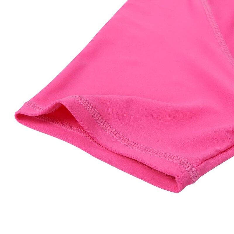 BAOHULU 3-13 ετών Παιδικά κοριτσίστικα μαγιό UPF 50+ Αντιηλιακή προστασία κοντομάνικο τύπωμα Rash Guards Παιδικό κορίτσι μαγιό πουκάμισο καλοκαίρι