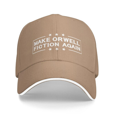 Make Orwell Fiction Again Šešir za muškarce Bejzbolska kapa Vintage kapa Ljetne prozračne kape za plažu