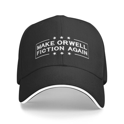 Make Orwell Fiction Again Šešir za muškarce Bejzbolska kapa Vintage kapa Ljetne prozračne kape za plažu