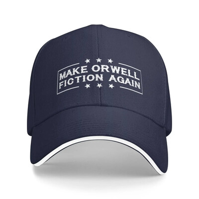 Make Orwell Fiction Again Šešir za muškarce Bejzbolska kapa Vintage kapa Ljetne prozračne kape za plažu