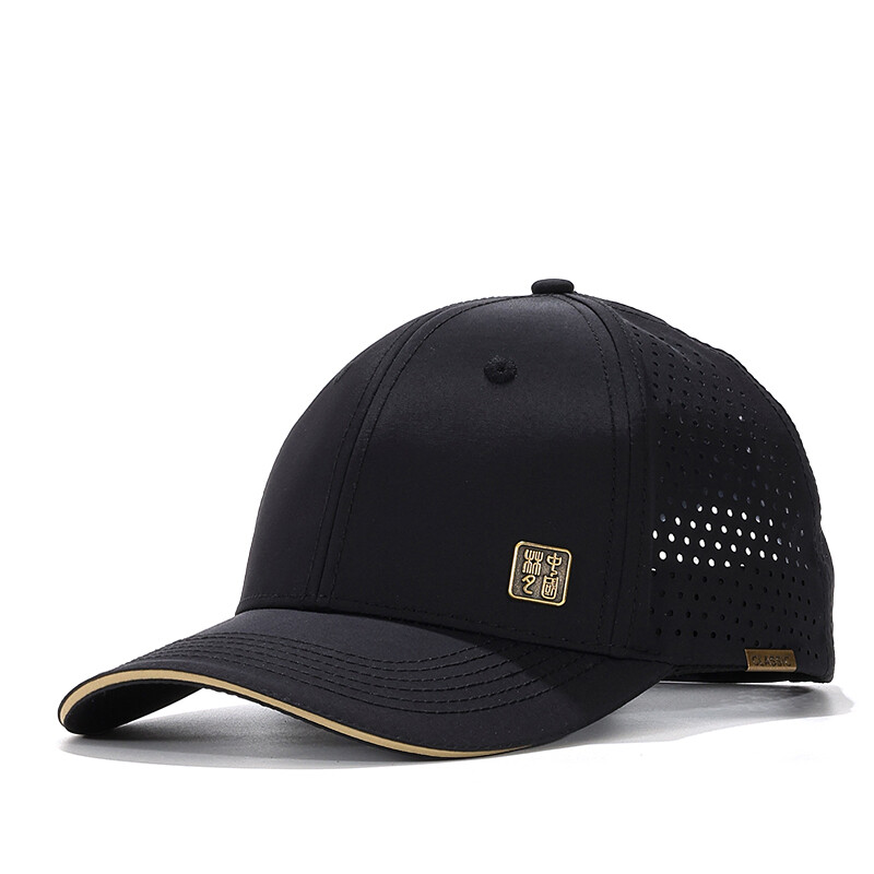 Şapcă de baseball cu cap mare pentru bărbaţi, femei, respirabilă, uscare rapidă, plasă de vară, stil chinezesc, pentru sport, alergare, golf, pălărie, pălărie de soare