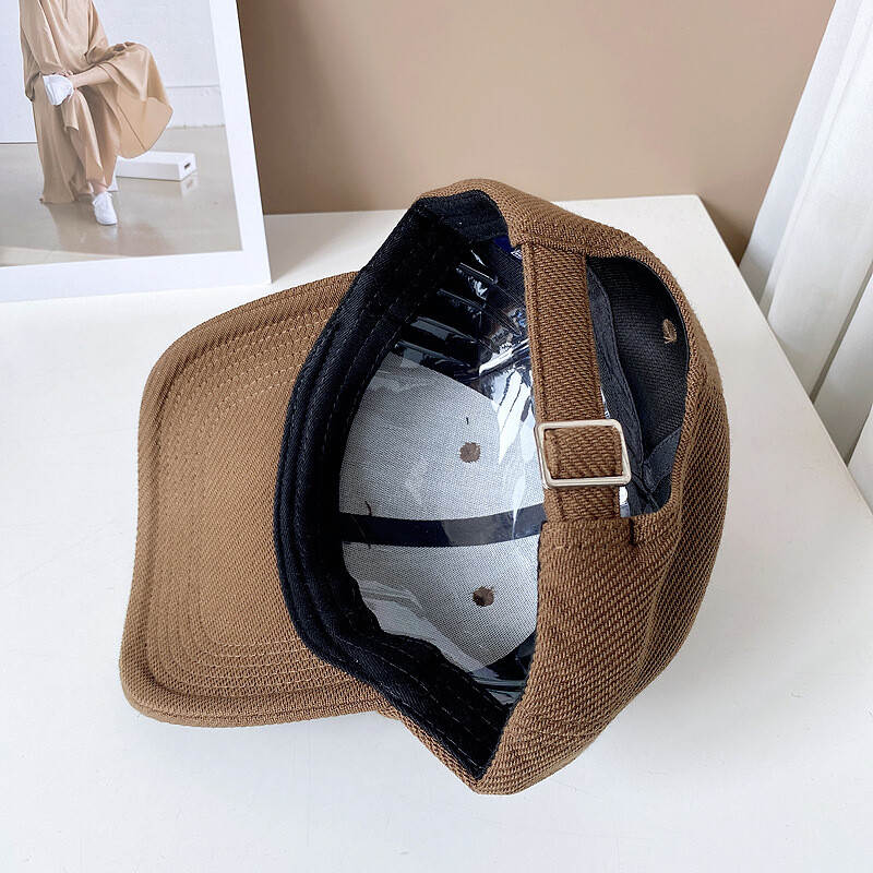 Visokokvalitetna metalna bejzbol kapa sa slovima Žene Muškarci Jednostavni podesivi hip hop šeširi Unisex ležerni šeširi za oca