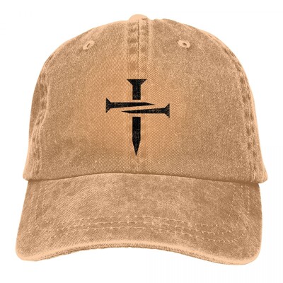 Бейзболна шапка с 3 нокти Мъжки шапки Дамска защита за козирка Snapback Caps с кръст Исус Бог