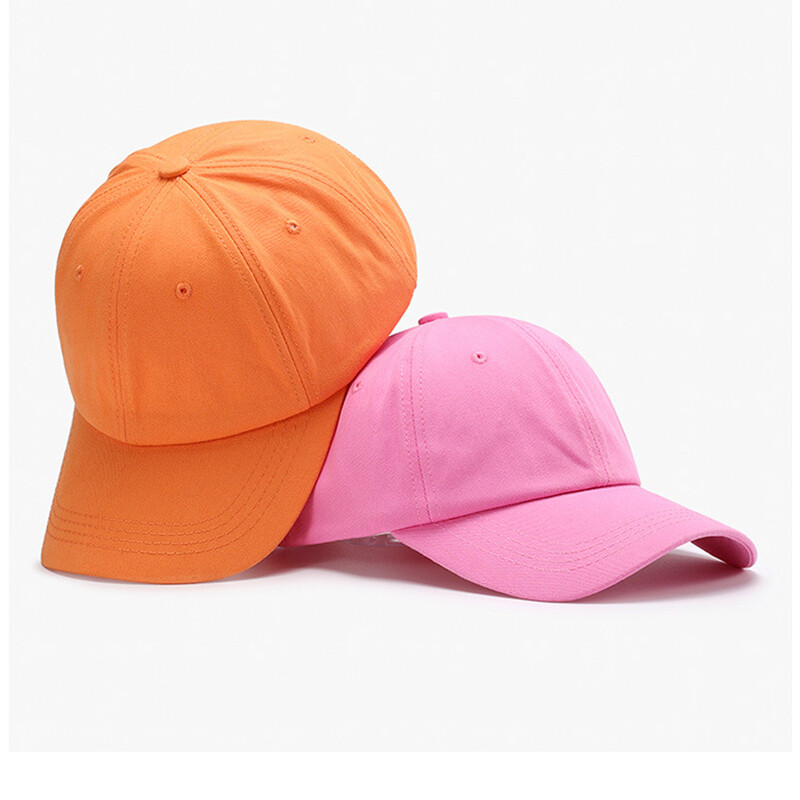 Vyrų moterų beisbolo kepurė 17 spalvų Reguliuojama Unisex Pavasaris Vasara Tėčio sunkvežimio skrybėlė Vienspalvė Klasikinė Paprasta Skrybėlės nuo saulės