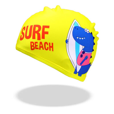 Bērnu peldcepures multfilmu apdruka Jauki bērnu peldcepures zēniem meitenēm Universālas apdrukātas peldcepures peldbaseina aksesuāri