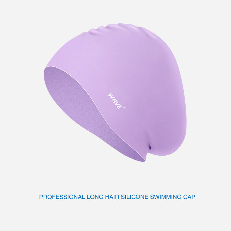 Peldcepure Fashion Ūdensizturīgs Silikona Sports Pieaugušajiem Gariem Matiem Unisex Ausu Aizsardzības Peldcepure