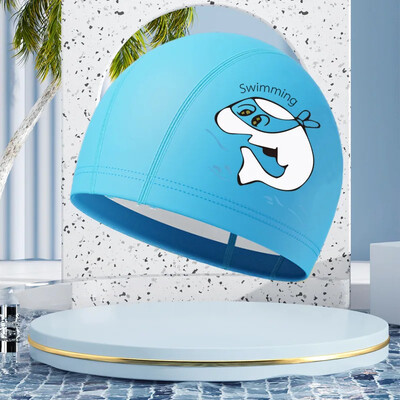 2024. gada vasaras bērnu peldcepure, zēni, meitene, multfilma, druka, peldcepure, bērniem, ūdensnecaurlaidīga, aizsargājoša peldcepure, sporta apģērbs