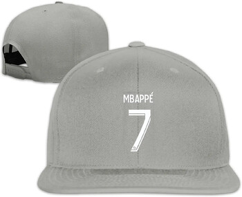 Mbappe 2024 3D печат Snapback Baseball Cap Casquette Dad Hiphop Cap Hat Подарък за мъже жени