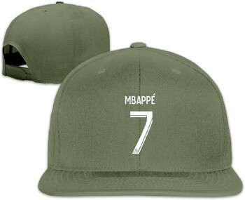 Mbappe 2024 3D εκτύπωση Snapback Καπέλο μπέιζμπολ Casquette Dad Hiphop καπέλο καπέλο δώρο για άνδρες γυναίκες