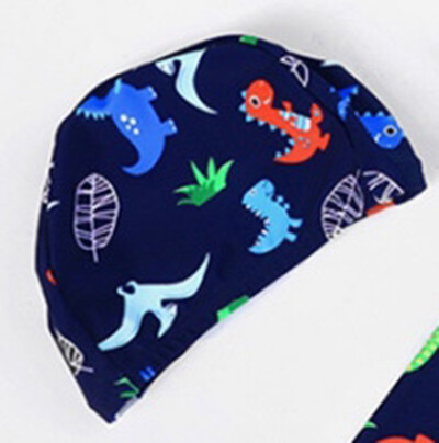 Високоеластични шапки за плуване за момчета, момичета, деца, найлонова защита на ушите, шапка за гмуркане, плувен басейн, детски ултратънки шапки за баня