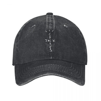 Vintage Cactus Jack λογότυπο Casual καπέλο μπέιζμπολ Spring Rapper Trucker Καπέλο για υπαίθρια αθλητικά καπέλο Unisex-Teens καπέλα μπέιζμπολ