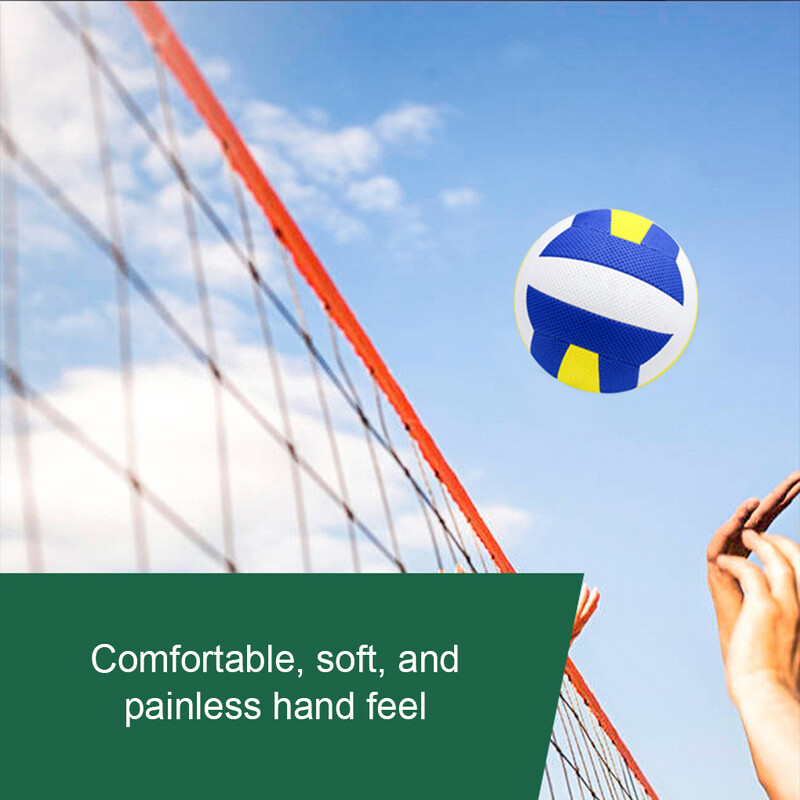 Izmērs 5/7 Pludmales volejbols EVA biezums 1,6 mm Mīksts gaismas balons Volejbols Profesionālās sacensības volejbols treniņiem