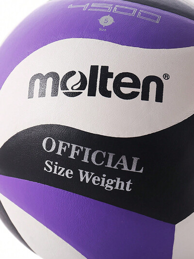 Molten 4500 Volleyball Standard Size 5 PU Ball for Students Ενηλίκων και Εφήβων Αγωνιστική προπόνηση σε εξωτερικό χώρο