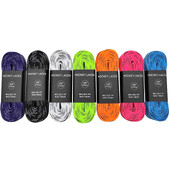 Хокей на лед Восъчни връзки за кънки 84 96 108 120 инча Двуслойна оплетка Подсилени накрайници за хокейни скейт обувки Дантелени аксесоари за хокей