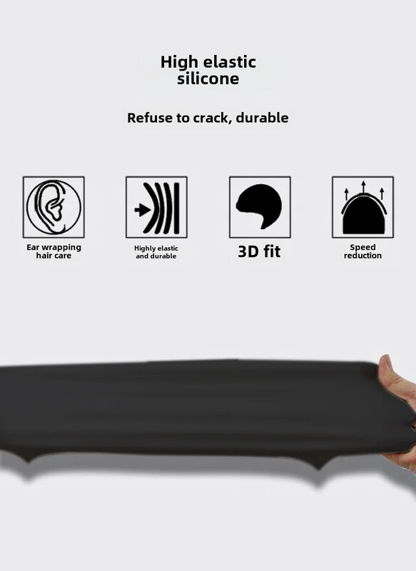 Șapcă de înot din silicon, adulți, copii, bărbați, femei, culoare uni, șapcă de înot, impermeabilă, imprimare logo disponibilă la comerț cu ridicata