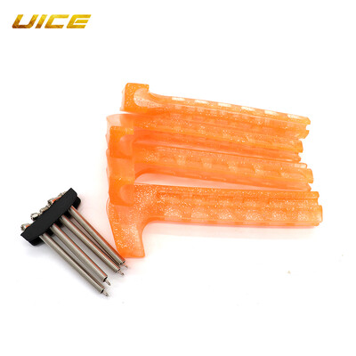 1 чифт мека пластмаса за хокей на лед Фигура Скейт Blade Guard Cover Протектор Предпазители за кънки на лед Бегач за жени Мъже Младежи Деца