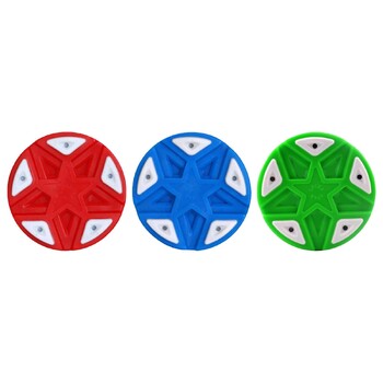 Inline Roller Hockey Puck Ball Hockey Field 76mmx25mm for Entertainment Προπόνηση σε εσωτερικούς χώρους για αρχάριους παίκτες χόκεϊ