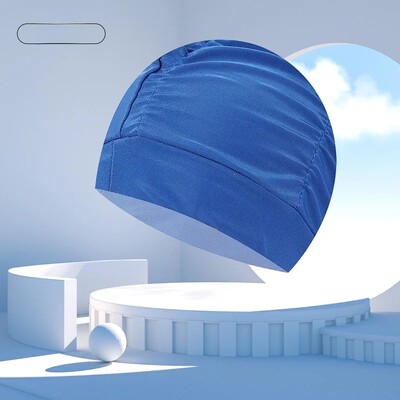 Modes ziedu peldcepure pieaugušajiem, ērta, liela izmēra vienkrāsaina, matiem piemērota, gariem matiem piemērota vairumtirdzniecības cepure