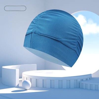 Modes ziedu peldcepure pieaugušajiem, ērta, liela izmēra vienkrāsaina, matiem piemērota, gariem matiem piemērota vairumtirdzniecības cepure