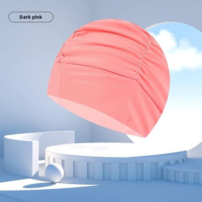 Modes ziedu peldcepure pieaugušajiem, ērta, liela izmēra vienkrāsaina, matiem piemērota, gariem matiem piemērota vairumtirdzniecības cepure