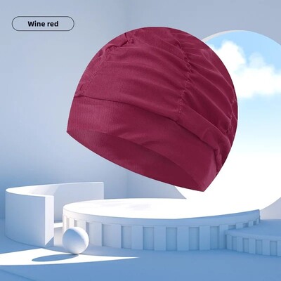 Modes ziedu peldcepure pieaugušajiem, ērta, liela izmēra vienkrāsaina, matiem piemērota, gariem matiem piemērota vairumtirdzniecības cepure