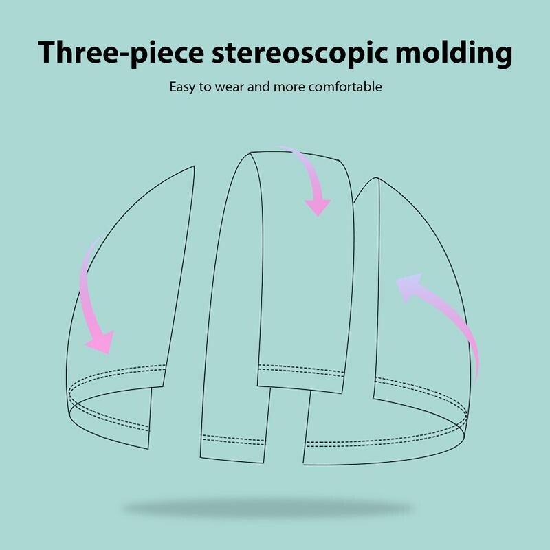 Bērnu peldcepure Ērta galvu nosedzoša cepure Jauki multfilmu peldēšanas apģērbi un aprīkojums meitenēm zēniem tīņiem, mazuļiem ausīm