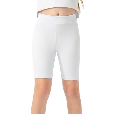 Bērnu meiteņu sporta šorti ar elastīgu vidukli