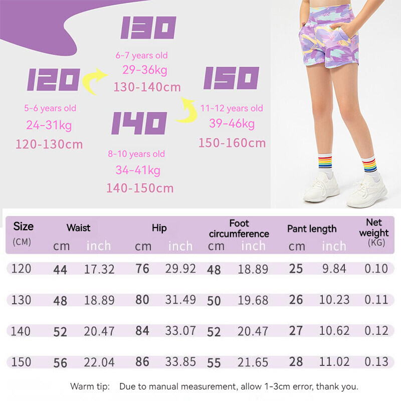 Bērnu badmintons Teniss Sports Ātri sausi Šorti Skriešana Skriešana Sporta apģērbs Meiteņu Joga Dejas Treniņš Fitnesa Šorti Bērnu MM405