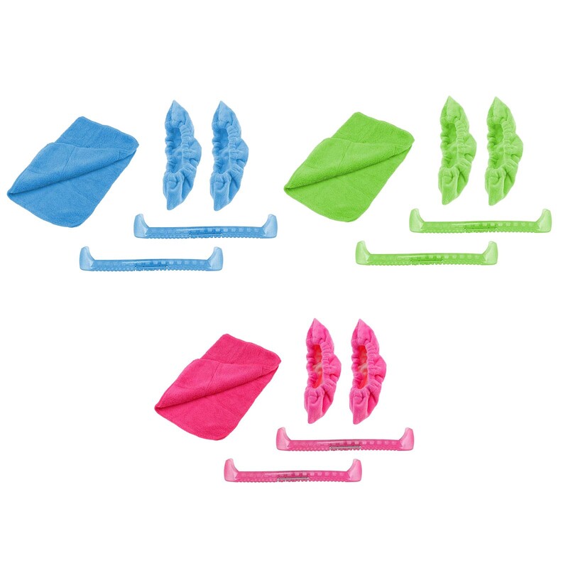 Uisuterade katted Uisukatete kaitseümbris koos pühikangaga Uisukatte uisutera kaitsega õues uisutamiseks