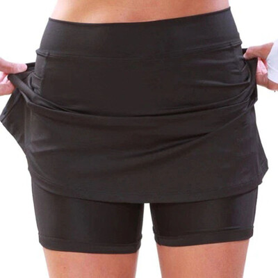 Fuste de tenis sexy de dimensiuni plus mari, badminton, golf, dans, pantaloni, jambiere, talie înaltă, fitness, antrenament, alergare, pantaloni