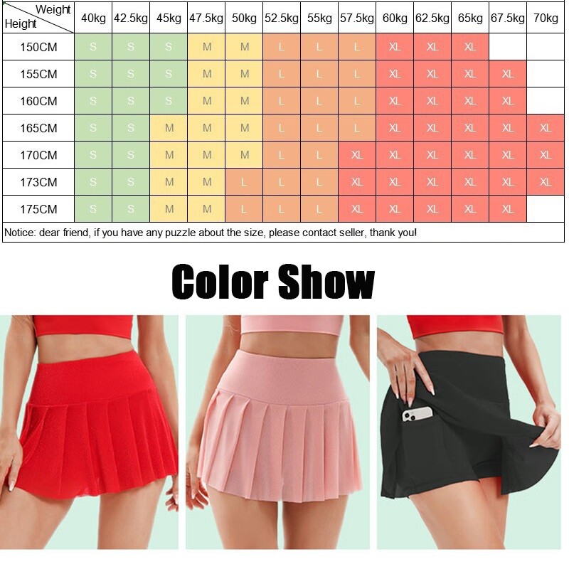 Cloud Rise Бързосъхнещи поли за тенис Спортна пола за танци за голф Дамски къси панталони за фитнес с джоб с висока талия Къси шорти за тренировка