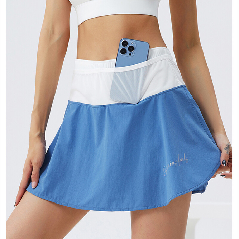 Naiste Sport Golf Plisseeritud seelik Sportlik sulgpall Jooksu lühikesed tenniseseelikud Mood Fitness lühikesed püksid Sportlik treening Skort