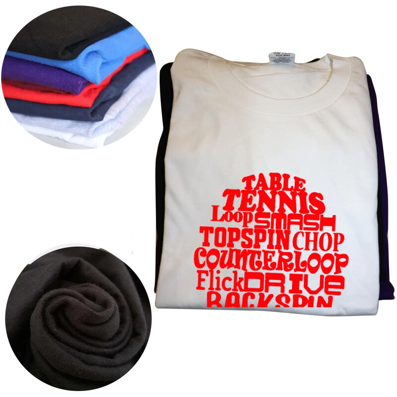 Αστεία πινγκ πονγκ Word Cloud T-shirts Γραφικά βαμβακερά streetwear κοντομάνικα δώρα γενεθλίων Πινγκ πονγκ T-shirt Ανδρικά ρούχα
