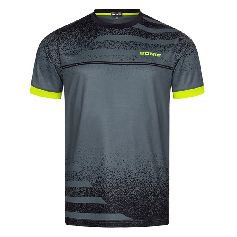 Ανδρικό μπλουζάκι πινγκ πονγκ με υπόγειο μοτίβο Ανδρικό καλοκαιρινό μπλουζάκι μπάντμιντον με κοντό μανίκι για γρήγορο στέγνωμα