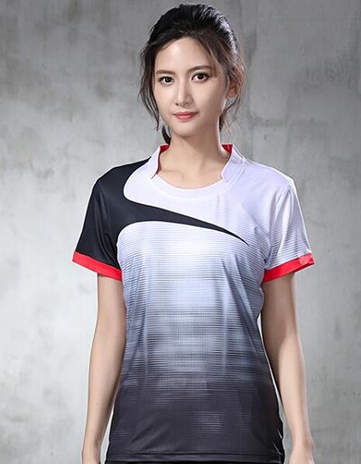 Нова тениска за мъже/жени 2020 г., спортна тениска за бадминтон, тениски за тенис, тениска за тенис на маса, тренировъчни тениски за бързо изсъхване на играта