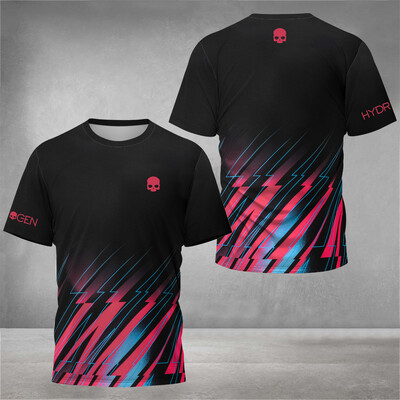 Μοντέρνα καλοκαιρινά ελαφριά ανδρικά αθλητικά μπλουζάκια που αναπνέουν casual φαρδιά ρούχα τένις με κοντά μανίκια νέα υπερμεγέθη αθλητικά